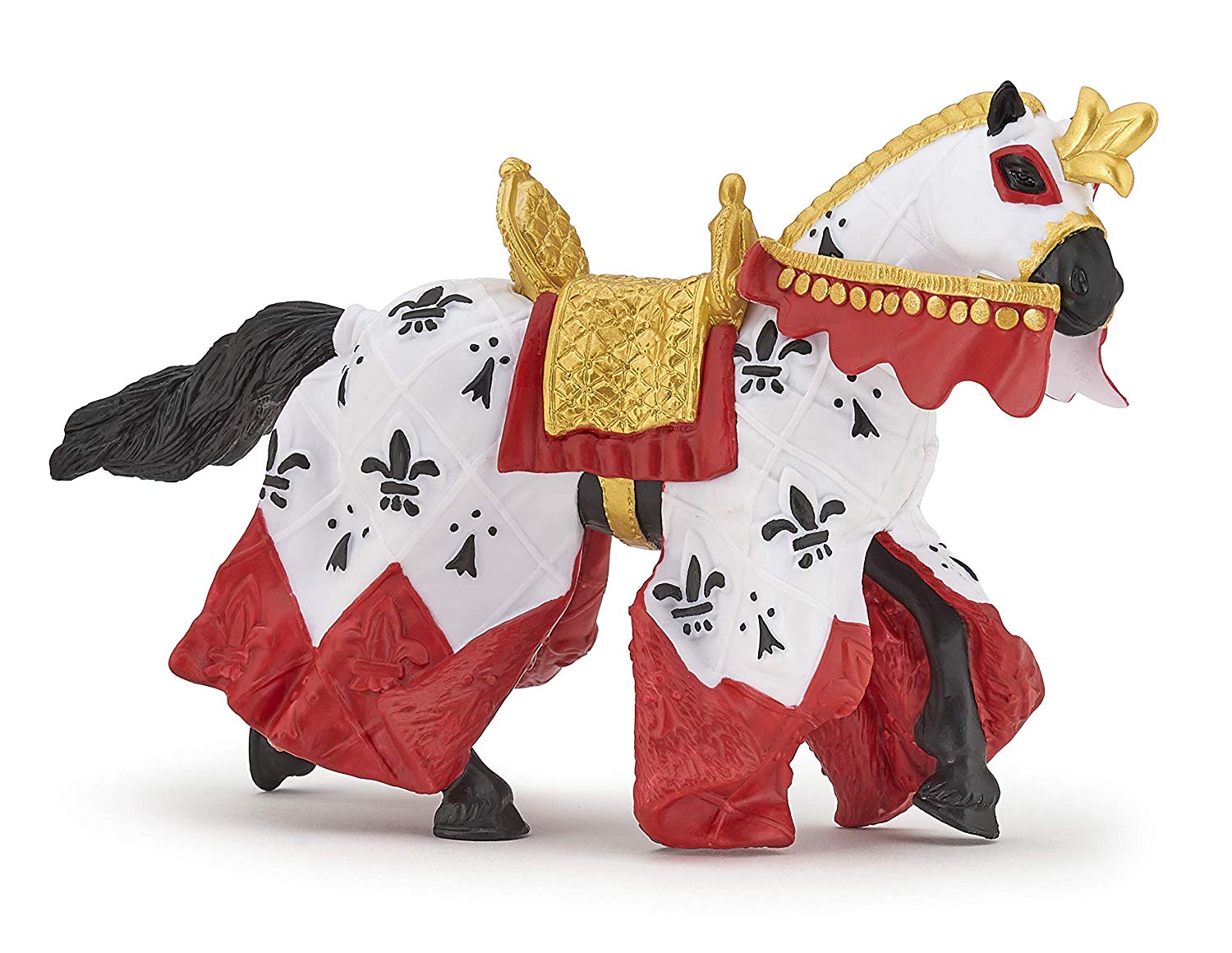 Papo, Realistic Horse Of Red King Arthur Figure, Ages 3+, Fantasy & Medieval Collection, Creative Play Arthurian Legends