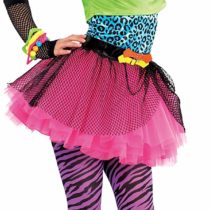 amscan 999464 Totally 80s Teen Tutu Dress with Gloves and Leggings - Age 12-14 Years - 1 PC