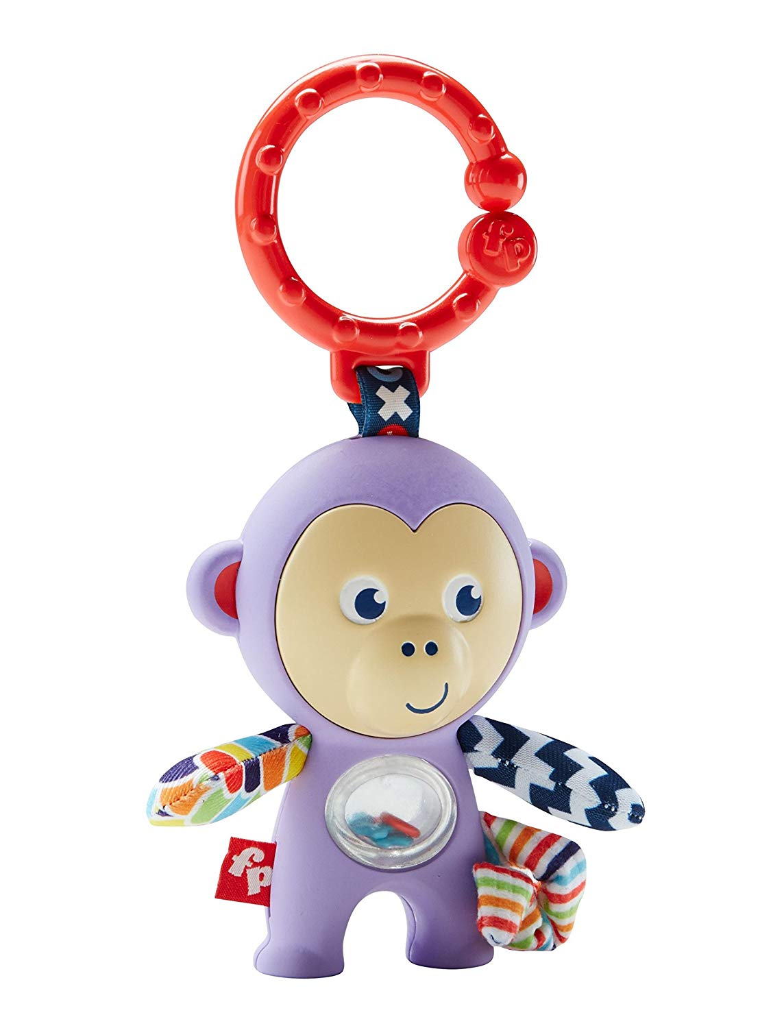 Mattel Fisher-Price DYF91 Monkey Rattle/Teether, 1 Stück (1er Pack) - Image 2