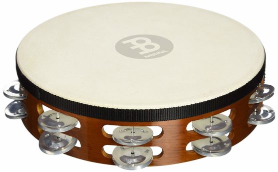Meinl Headed Wood Tambourines with Aluminum Jingles/Double Row