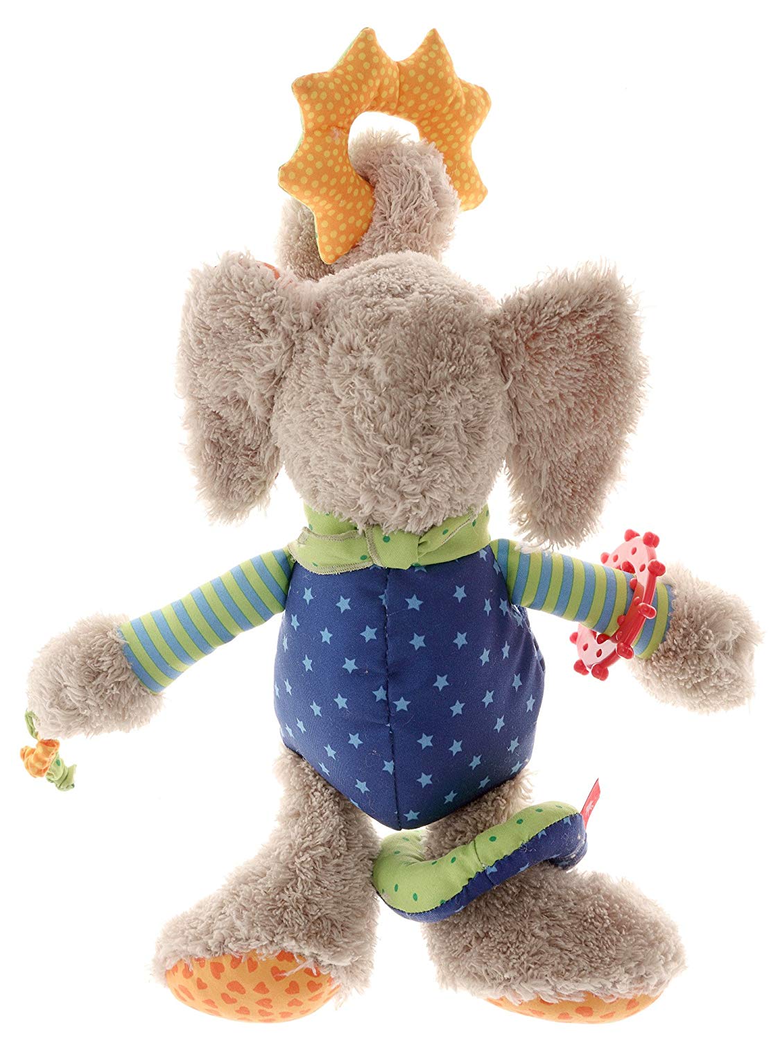 Sigikid Baby playq Elephant Learning and Activity Toys (27 x 15 x 12 cm), Multicoloured, 10.6 inches - Image 2