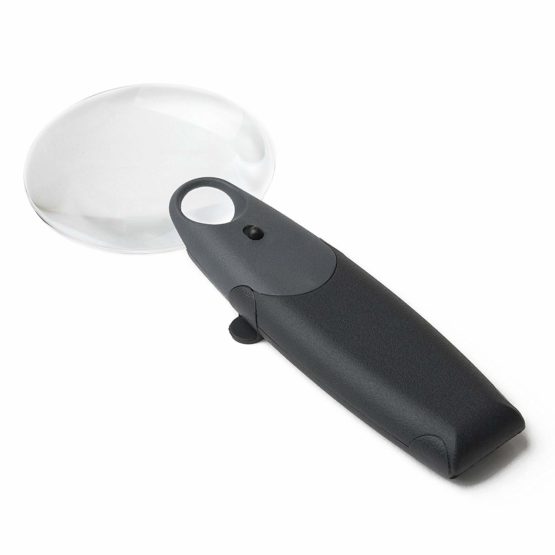 Carson FH-25 FreeHand LED Lighted Hands-Free or Handheld Convertible 2.5x Magnifier - Image 2