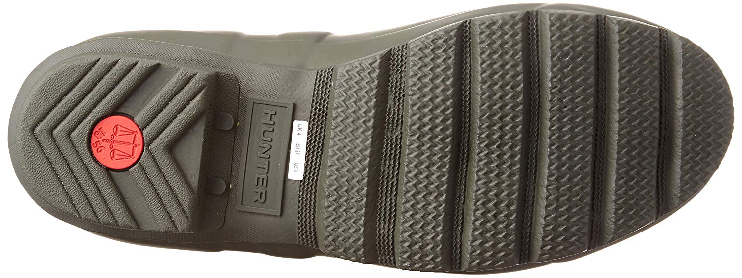 Hunter Girl's Wellington Boots, Green Dark Olive, 3 UK - Image 4
