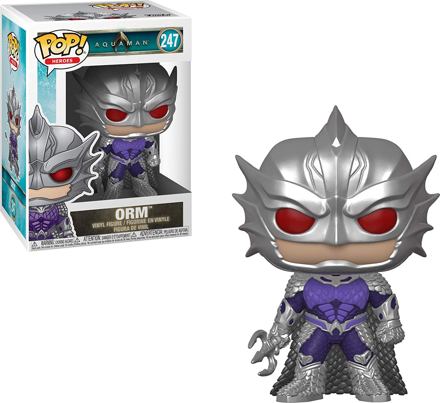 Funko POP! Vinyl: Aquaman: Orm, Multicolor, Standard