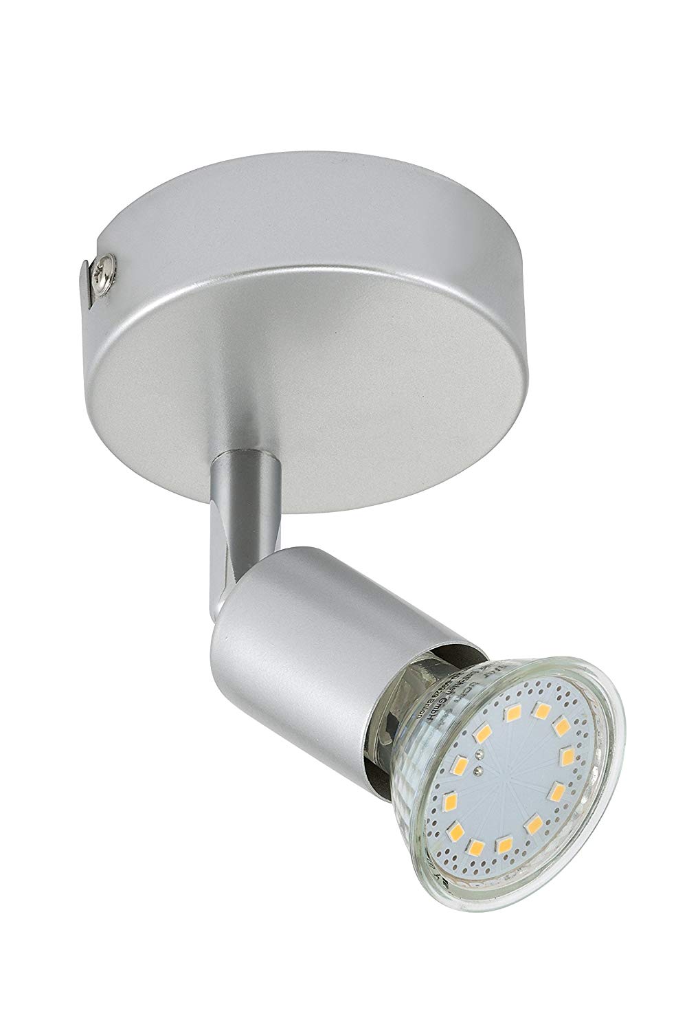 BRILONER LED Wall Fixture/Lamp/Ceiling Light/Spotlight, Metal, Titan, GU10, 3 W, 8 x 8 x 8 cm - Image 2