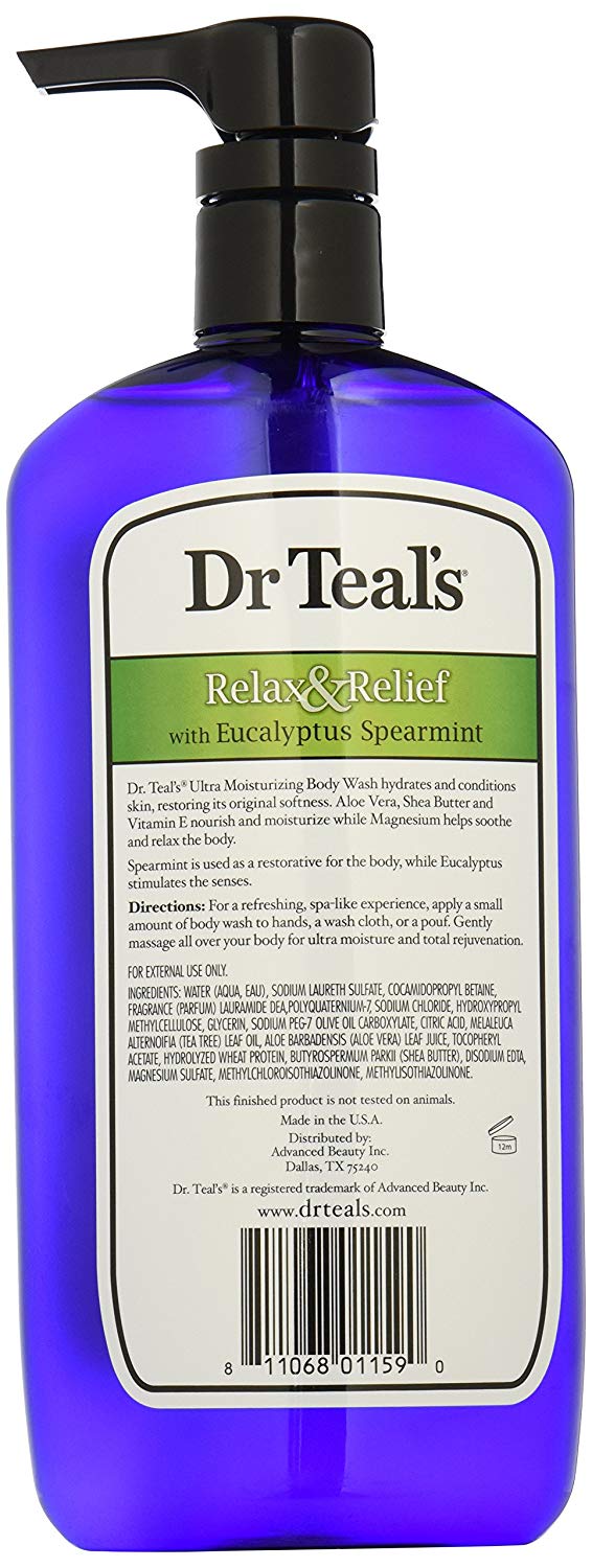 Dr Teal’s Pure Epsom Salt Body Wash Relax & Relief with Eucalyptus