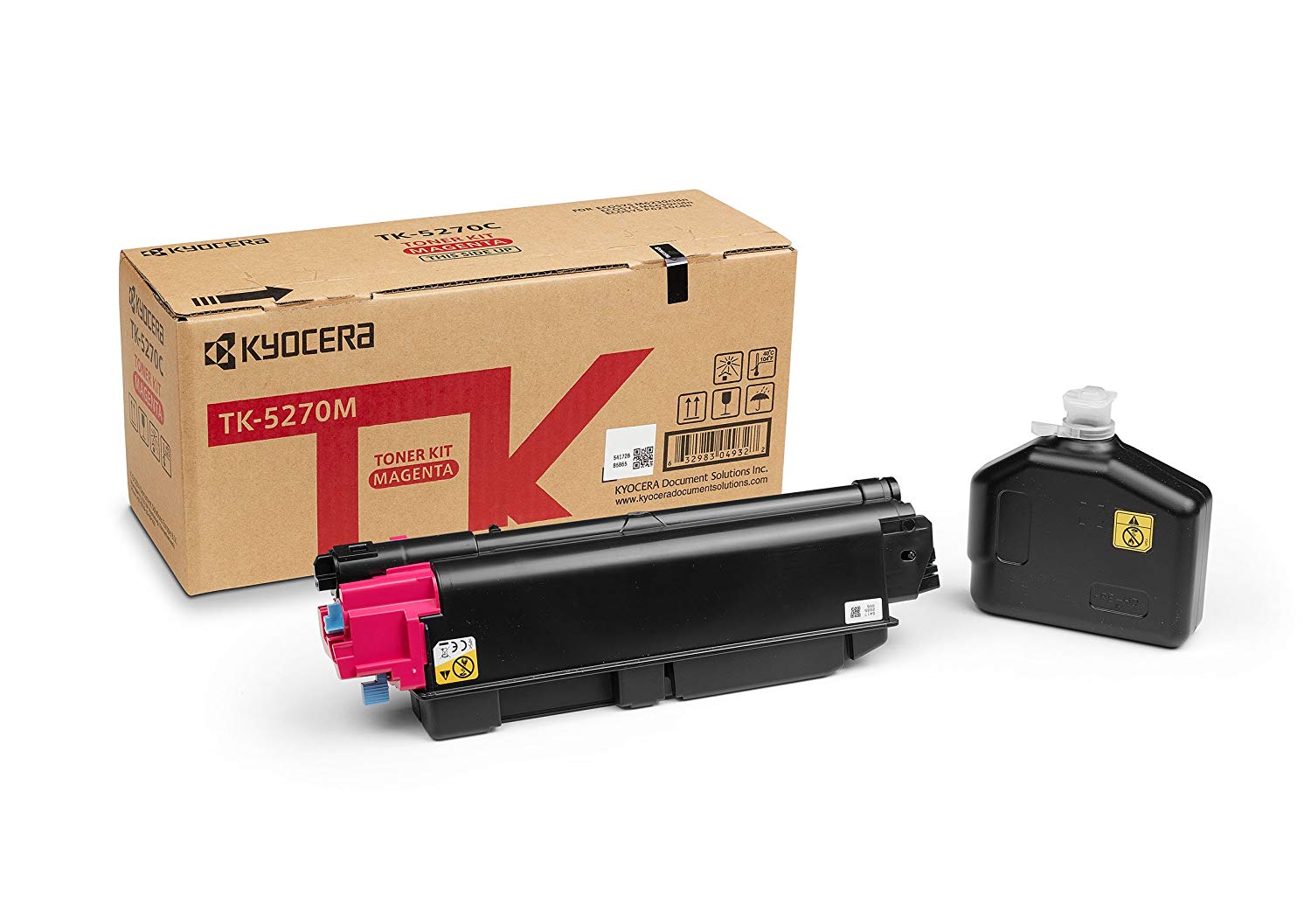 Kyocera TK-5270M Toner Cartridge Magenta Original Toner Cartridge 1T02TVBNL0 Printer Toner Compatible for P6230cdn