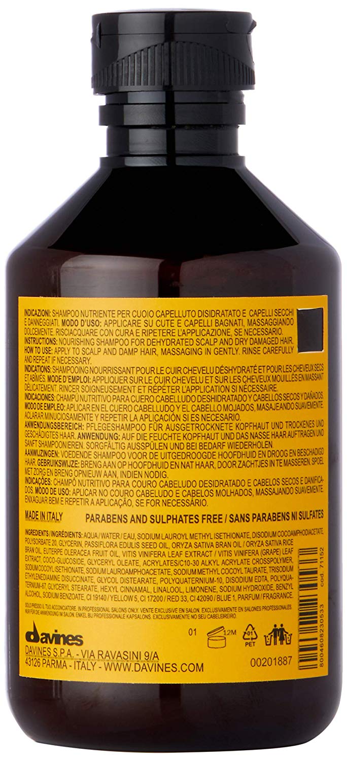 Davines Natural Tech Nourishing Shampoo, 250 ml (Pack of 1) - Image 3