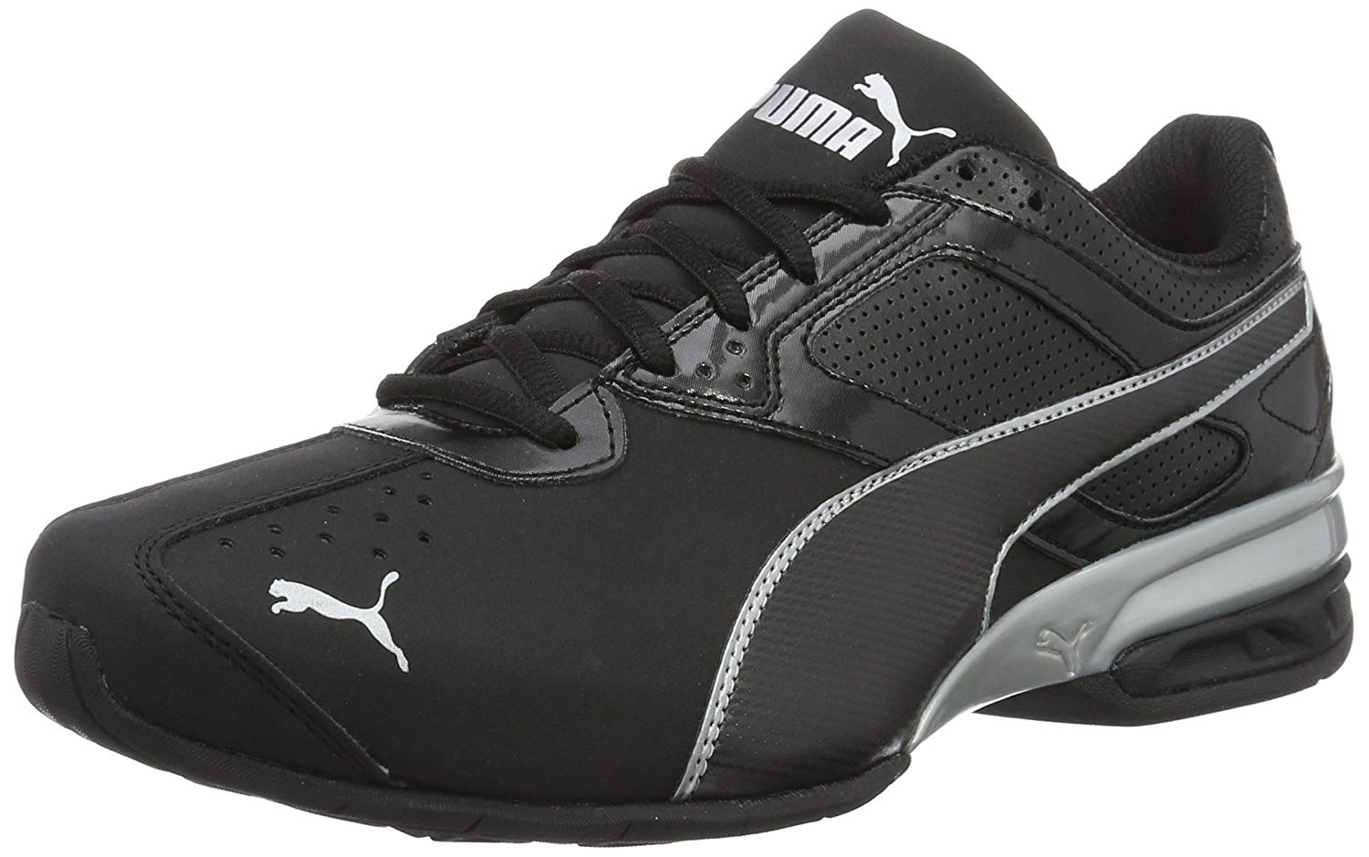 Puma Men Tazon 6 Fm Road Running Shoes, Puma Black-Puma Silver, 9 UK, Black Silver