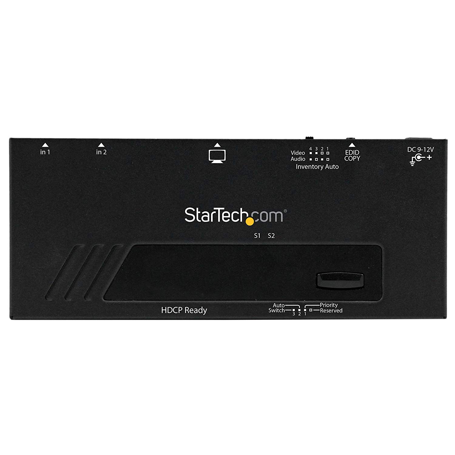 StarTech.com 2 Port HDMI Switch w/ Automatic and Priority Switching - 1080p,VS221HDQ,Black - Image 2