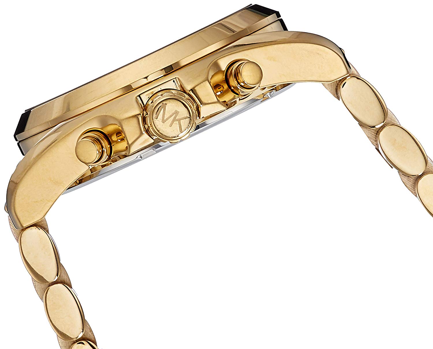Michael Kors MK6359 Mens Bradshaw Watch, Gold Tone and Rose Gold Tone, 43MM - Image 3