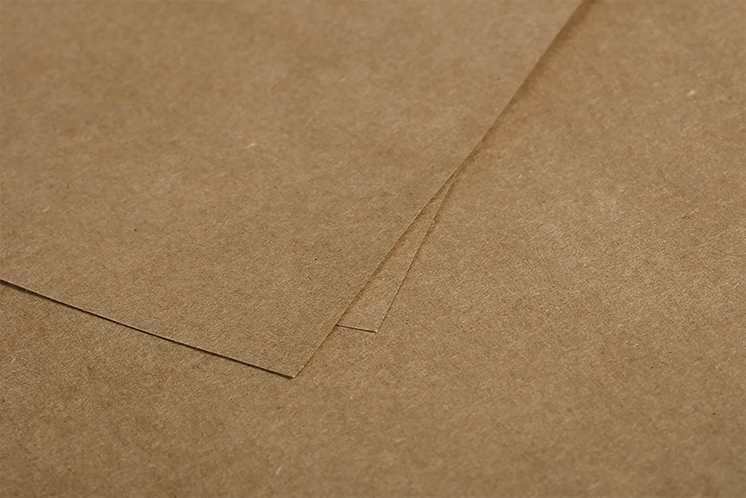 Clairefontaine 29018C Kraft Paper Pack of 25 Plain Cards Square (13.5x13.5cm) 210gsm Kraft Colour Invitation Events Correspondence Pollen Range Premium Paper - Image 2