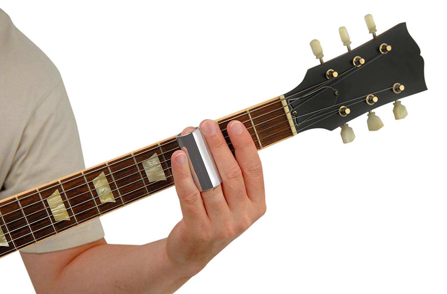 Planet Waves PWCBS-SS Small Chrome-Plated Brass Guitar Slide - Image 2