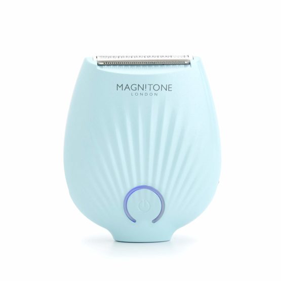 Magnitone GoBare! Rechargeable Waterproof Compact Mini Lady Shaver for Legs, Underarms and Bikini Line - Aqua