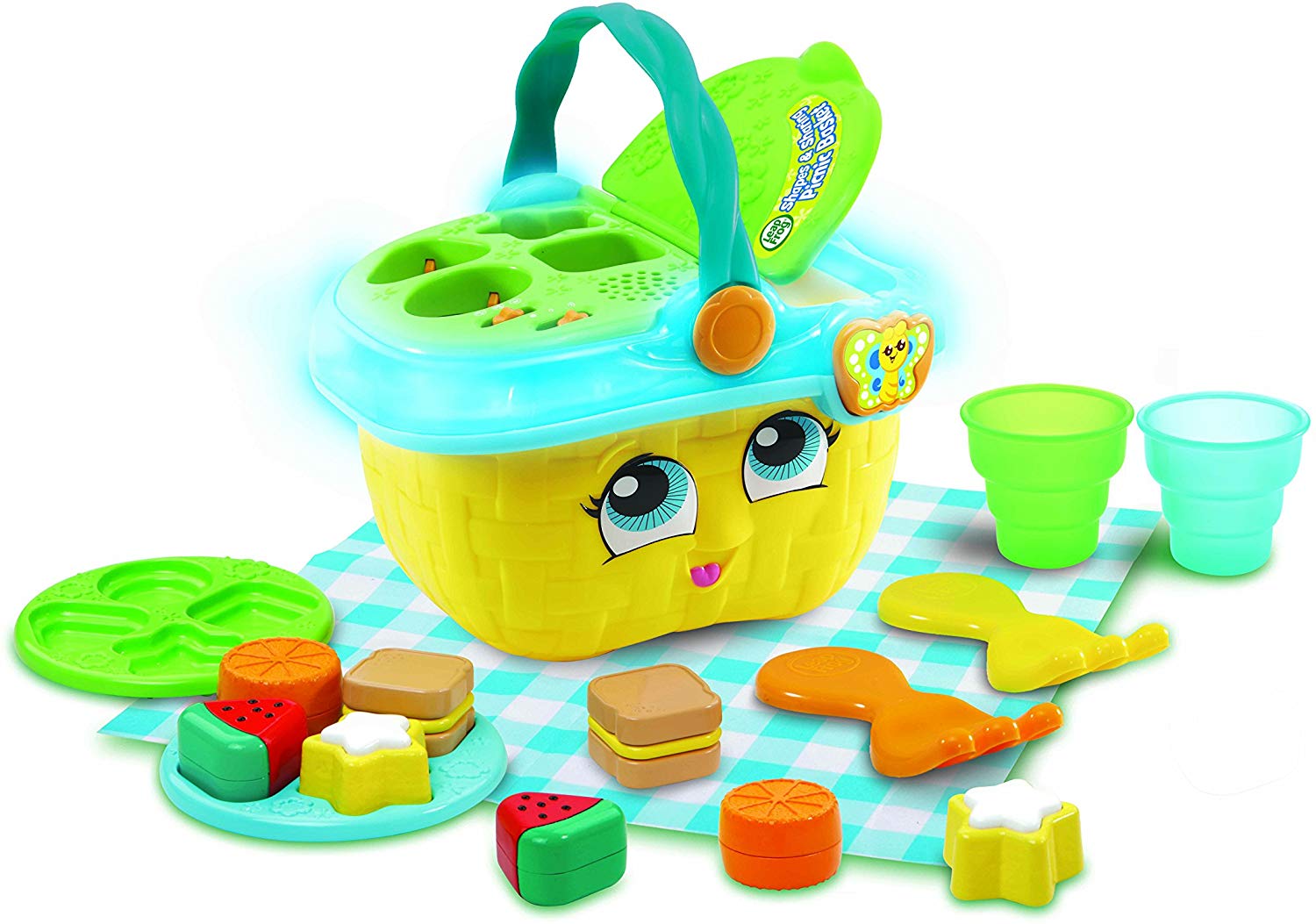 LeapFrog 603603 Shapes & Sharing Picnic Basket Baby Toy Educational and