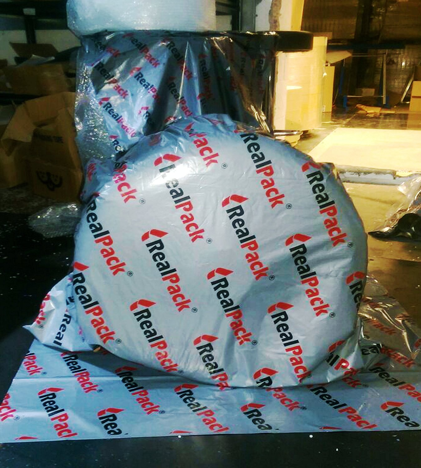 Realpack Bubble wrap, 1000mm x 100m, Clear - Image 3