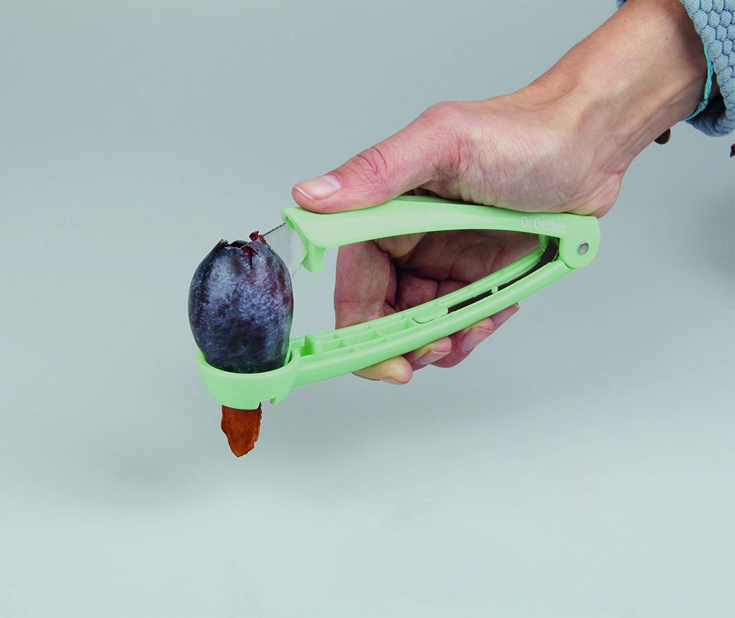 Dr. Oetker 3245 Plum Stoner, Plastic, green, 15 x 3 x 7.5 cm, 15 x 3 x 7,5 cm - Image 4