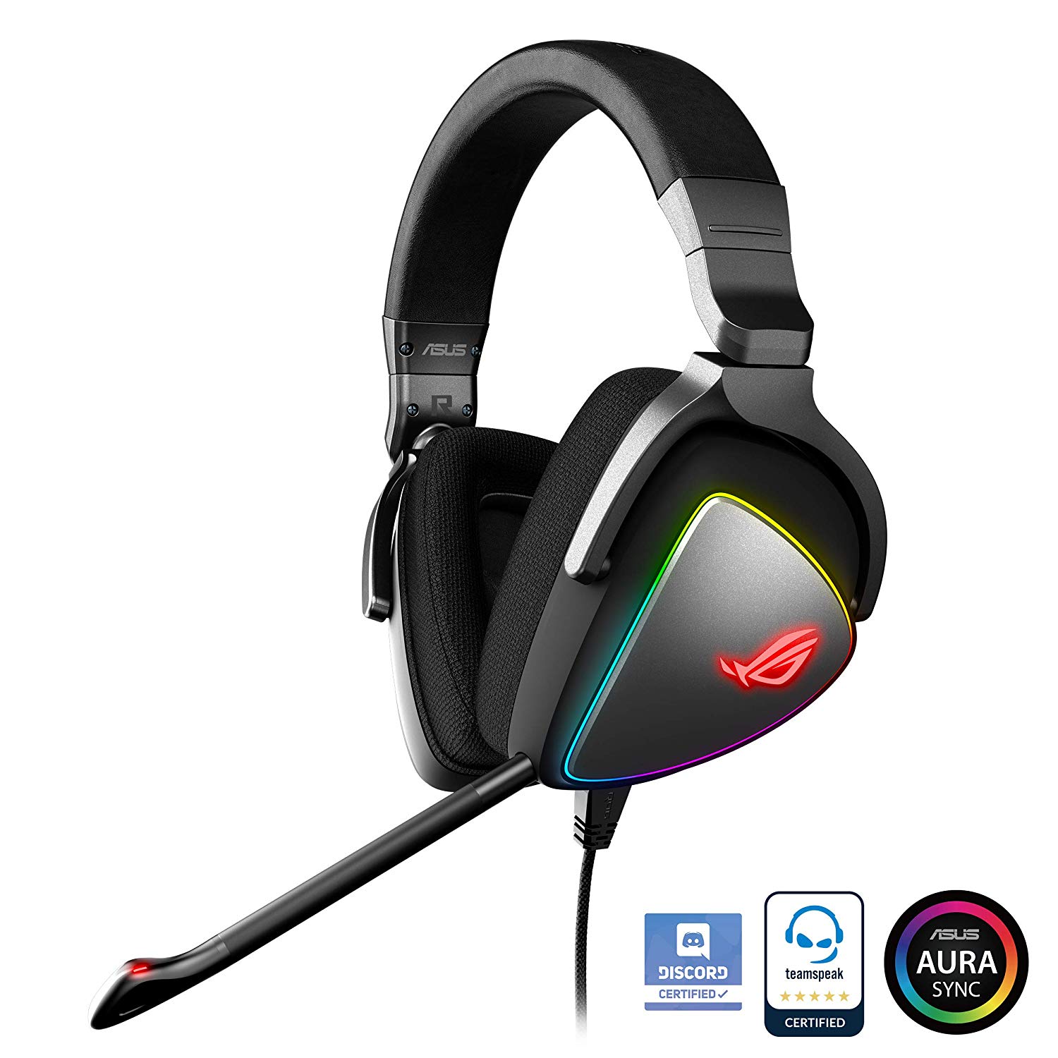 Asus - ROG Delta, Black