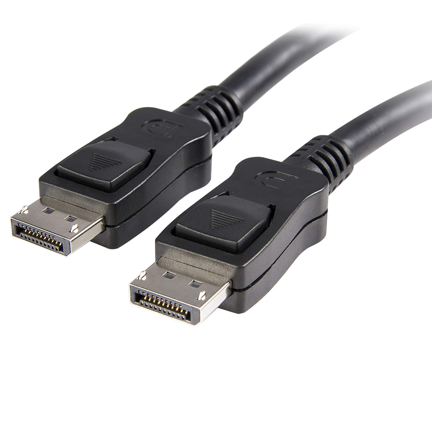 StarTech.com (DISPLPORT25L) 25 ft / 7 m DisplayPort Cable with Latches, 2560 × 1600, DisplayPort to DisplayPort Cable, M/M
