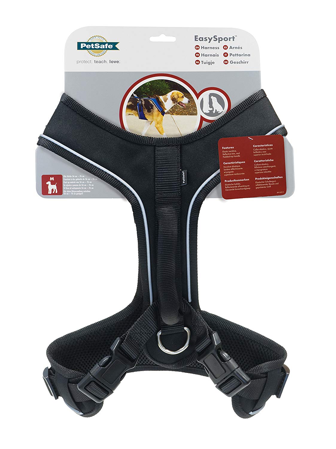 PetSafe EasySport Harness, Durable Padded Fabric, Adjustable Elastic Neckline - Image 2