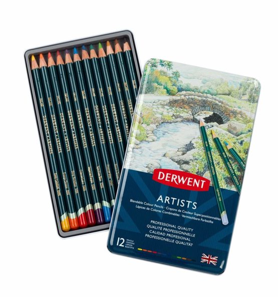 Derwent Artists Colouring Pencils, Drawing & Colouring, Set Of 12, Ideal For Blending & Layering, Professional Quality, 32092 - Image 2