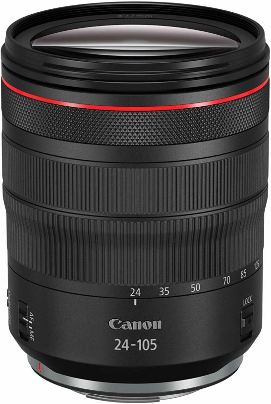 Canon RF 24-105mm Body f/4 L IS USM Lens - Black