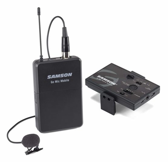 Samson Go Mic Mobile - Lavalier Wireless System for Smartphones (Transmitter & Receiver) - Black, SWGMMSLAV - Image 2