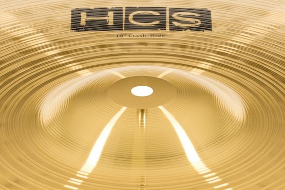 Meinl Cymbals HCS 18 inch (45,72cm) Crash-Ride cymbal for Drum Set – Traditional Finish Brass, Made in Germany (HCS18CR) - Image 4
