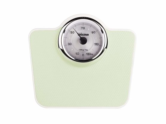 Tristar Vintage Analogue Personal Scale, 136 kg Capacity, Green