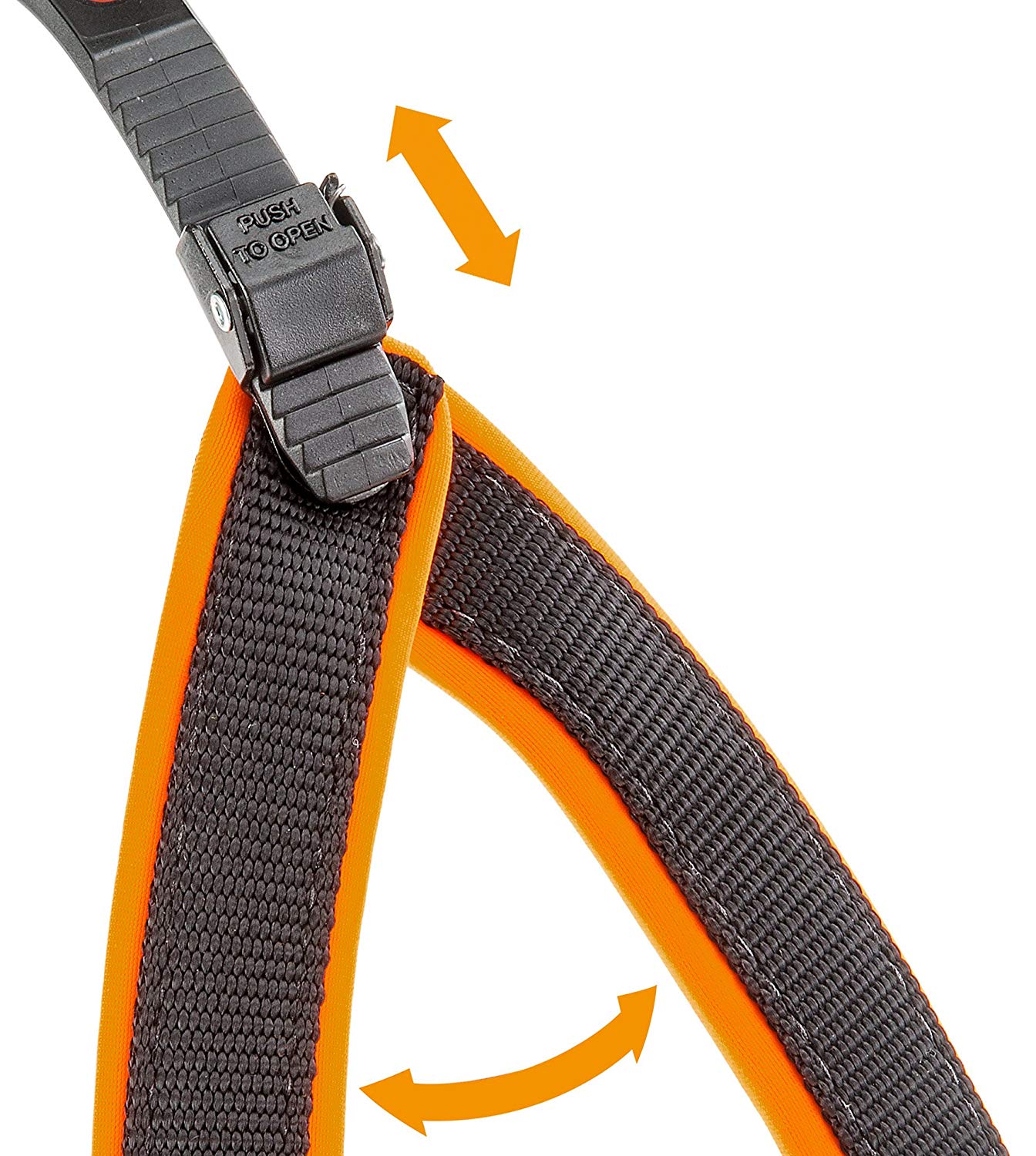 Ferplast Harness for Medium-Sized Dogs AGILA FLUO 3 Dog Harness with Soft Padding, Quick Release and Attachment System - Image 2