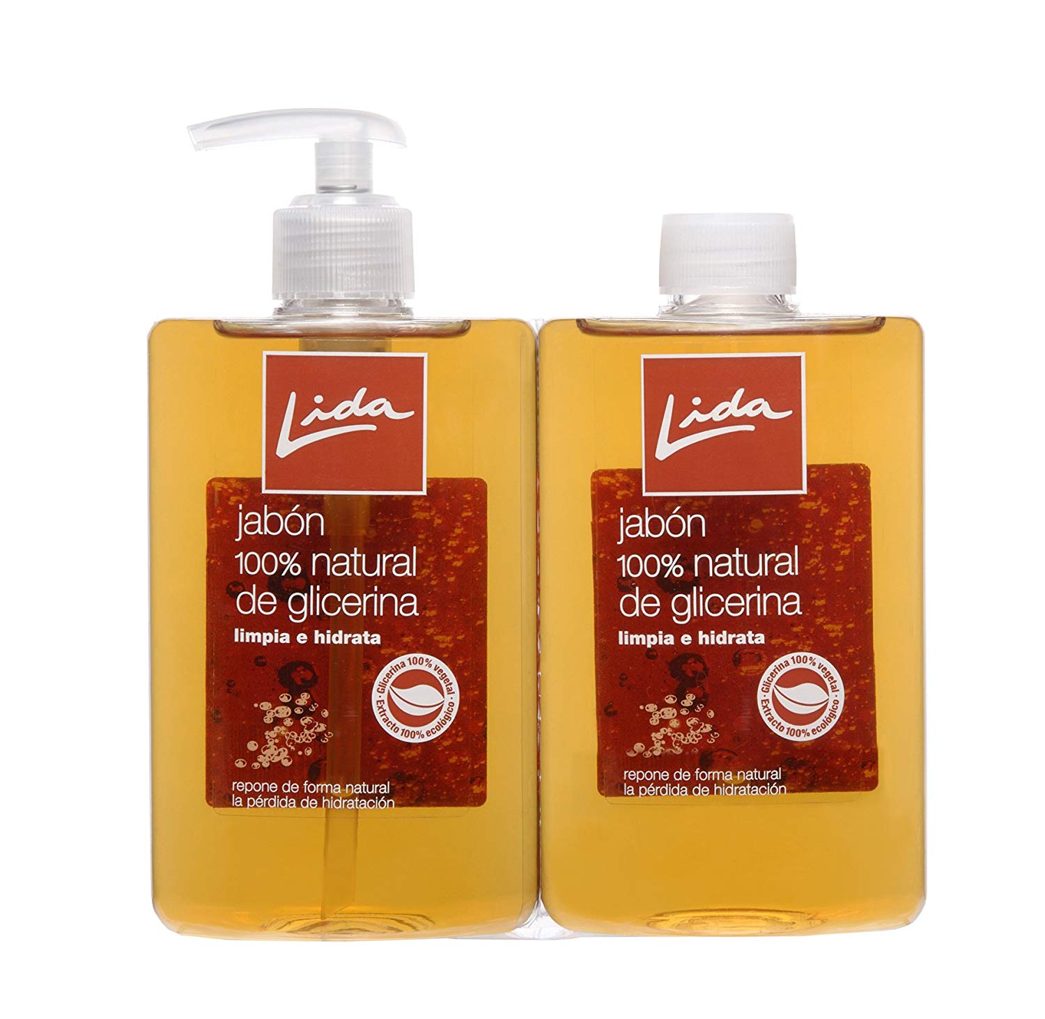 Lida – Liquid Soap Hands Glycerine 250 ml + 250 ml – BigaMart