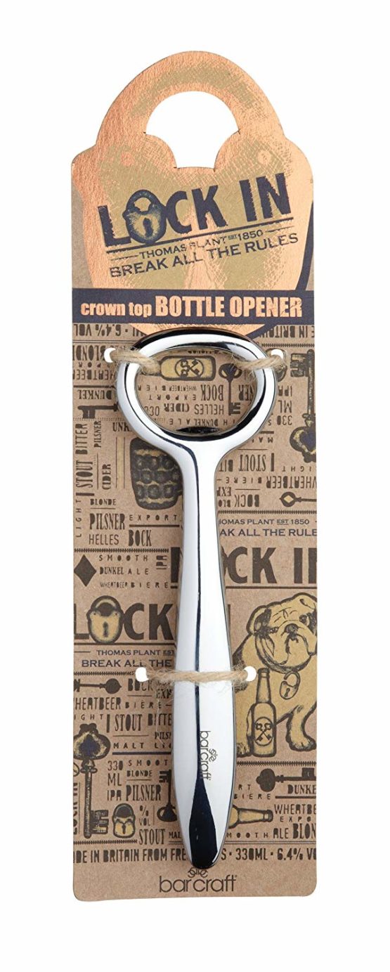 BarCraft KCBCBO Beer Bottle Opener, Single Cast Metal, 15 cm, Silver - Image 2