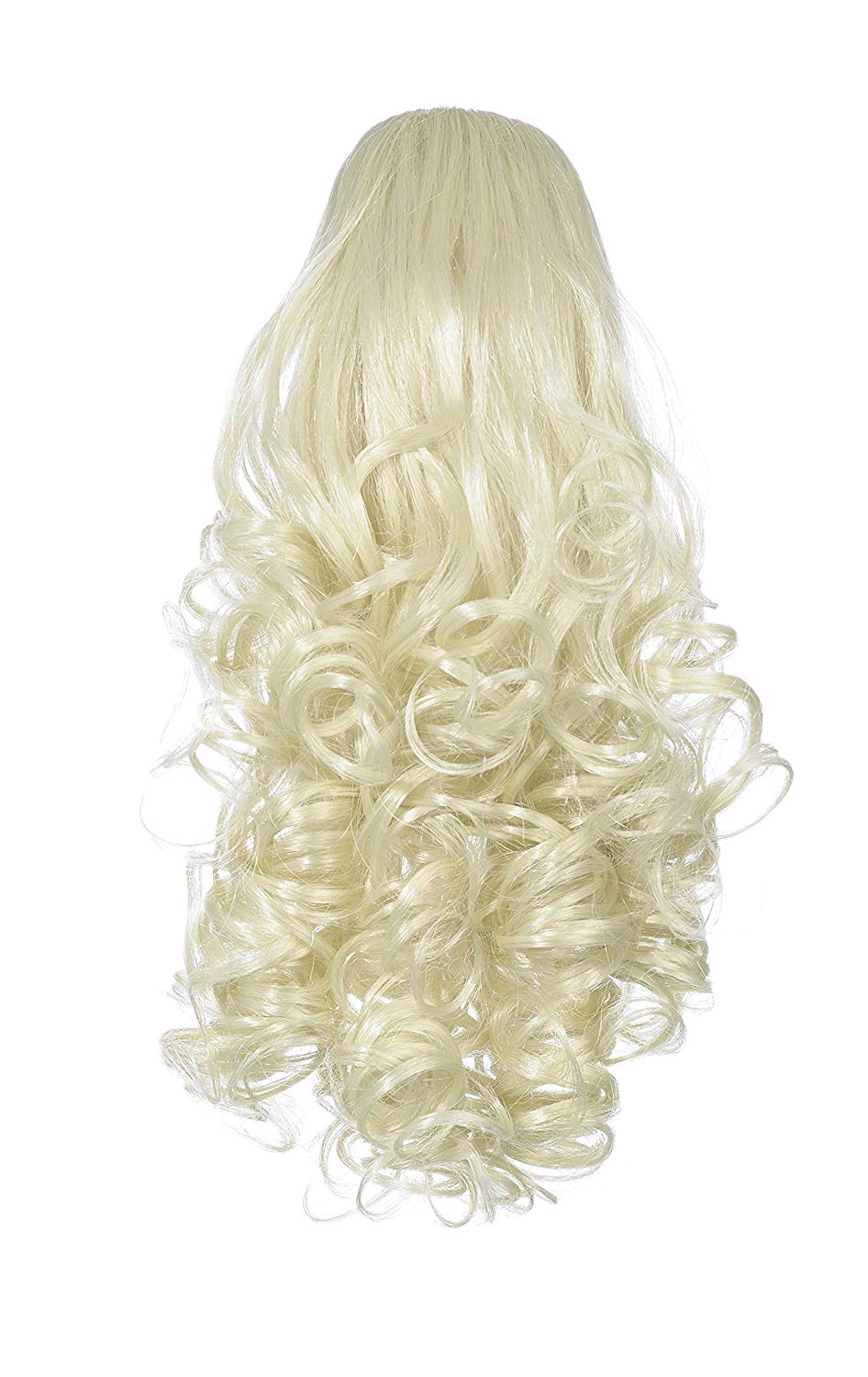 Love Hair Extensions Curly Crocodile Clip Synthetic Hair Ponytail