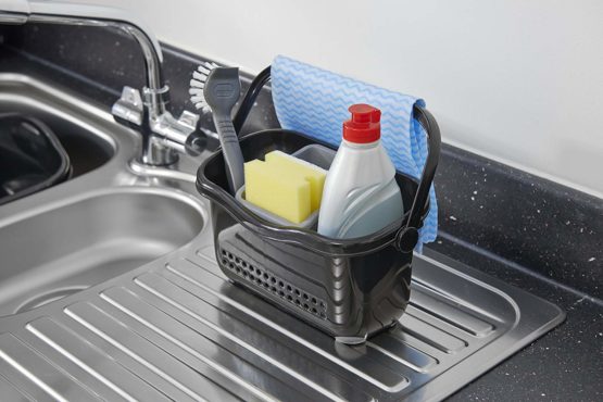 ADDIS 516436 Sink Caddy, Black/Grey - Image 3