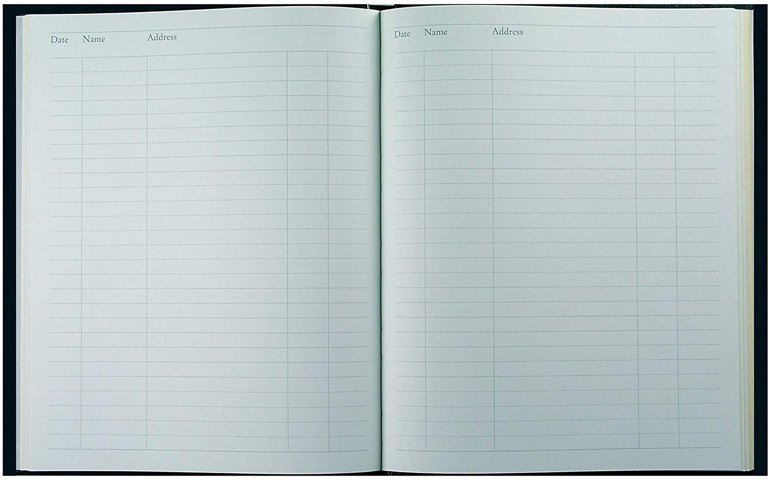 Collins 40 Visitors Book Assorted Colours, Blue, 254 x 203mm - Image 2