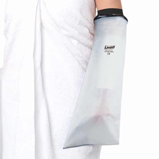 LimbO Waterproof Protectors Cast and Dressing Cover - Adult Half Arm (M60: 25-29 cm Above Elbow Circ.)