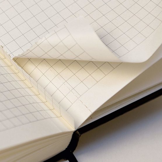 Brunnen Kompagnon 96-Page Squared Notepad Lineature 22 Black 12.5 x 19.5 cm - Image 3