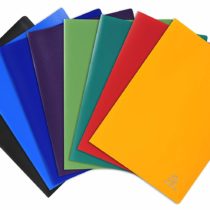 Exacompta Soft PP Welded Display Book, A4, 60 Pockets - Assorted Colours, Pack of 8
