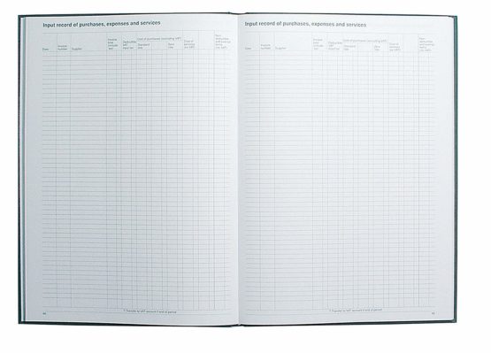 Collins EVB1 A4 Essential VAT Book - Image 2