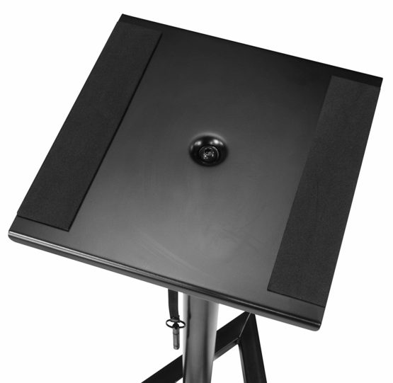 JAMSTANDS by Ultimate Suport JS-MS70 Height Adjustable Monitor Stand for Studio Monitors/Locking Pin/Leveling Floor Spikes/Rubber Feet/Low-Profile Base - Image 2