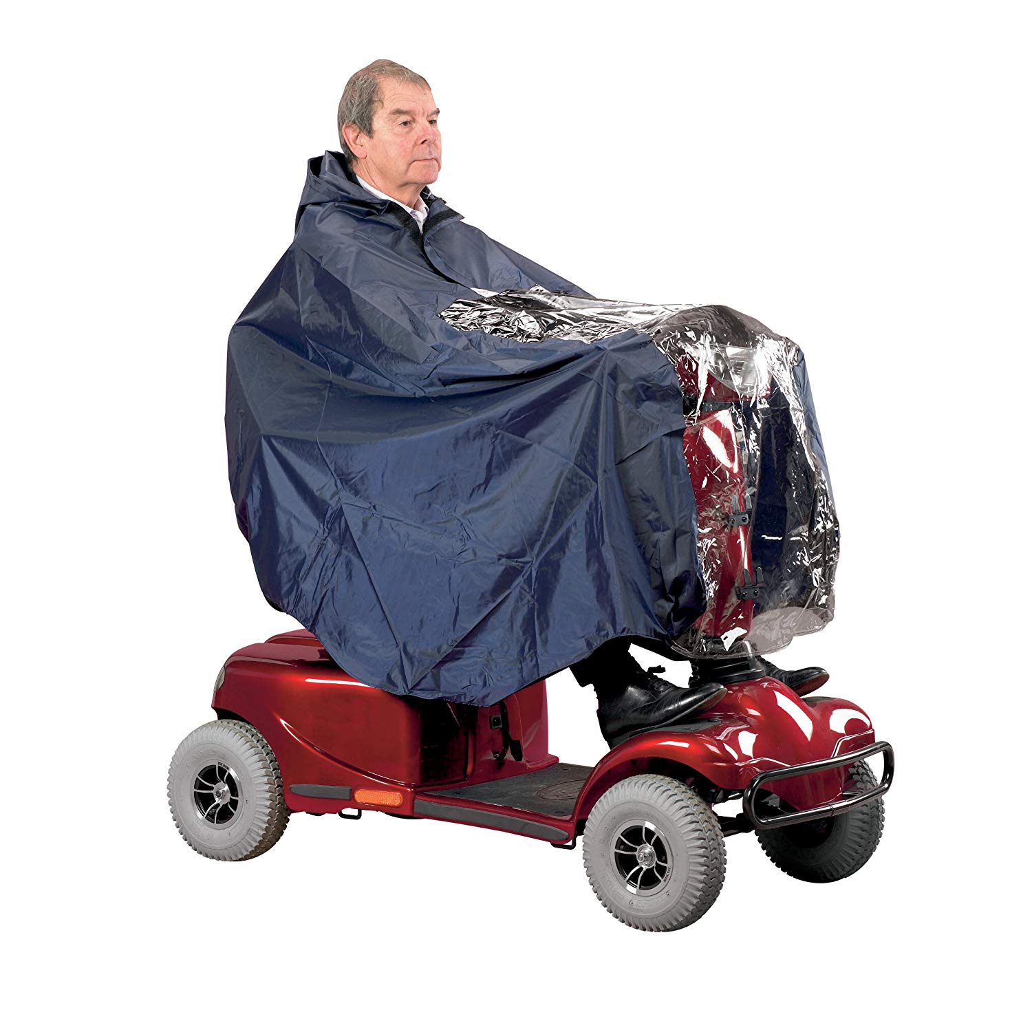 Homecraft Wheelchair Cape, Windproof, Waterproof and Water resistant