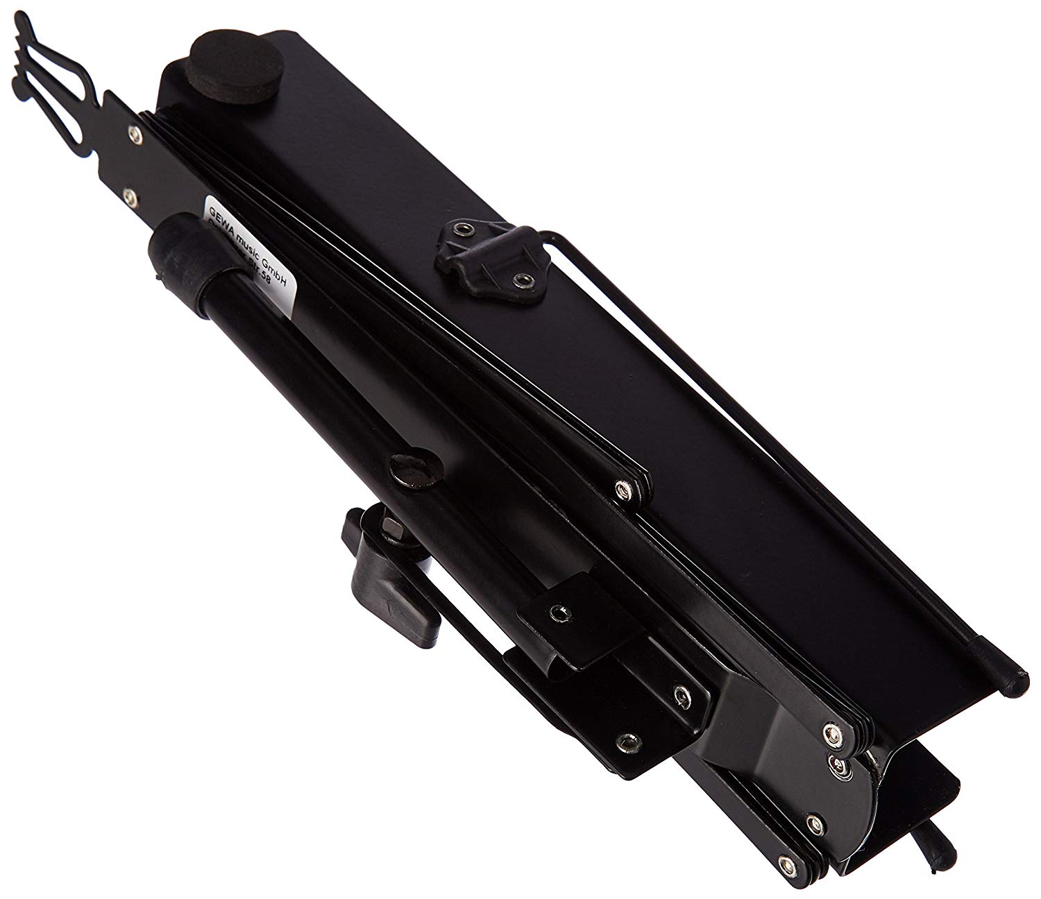 PURE GEWA FX F900701 44 x 21.5 cm Table Music Stand with Bag, black - Image 3