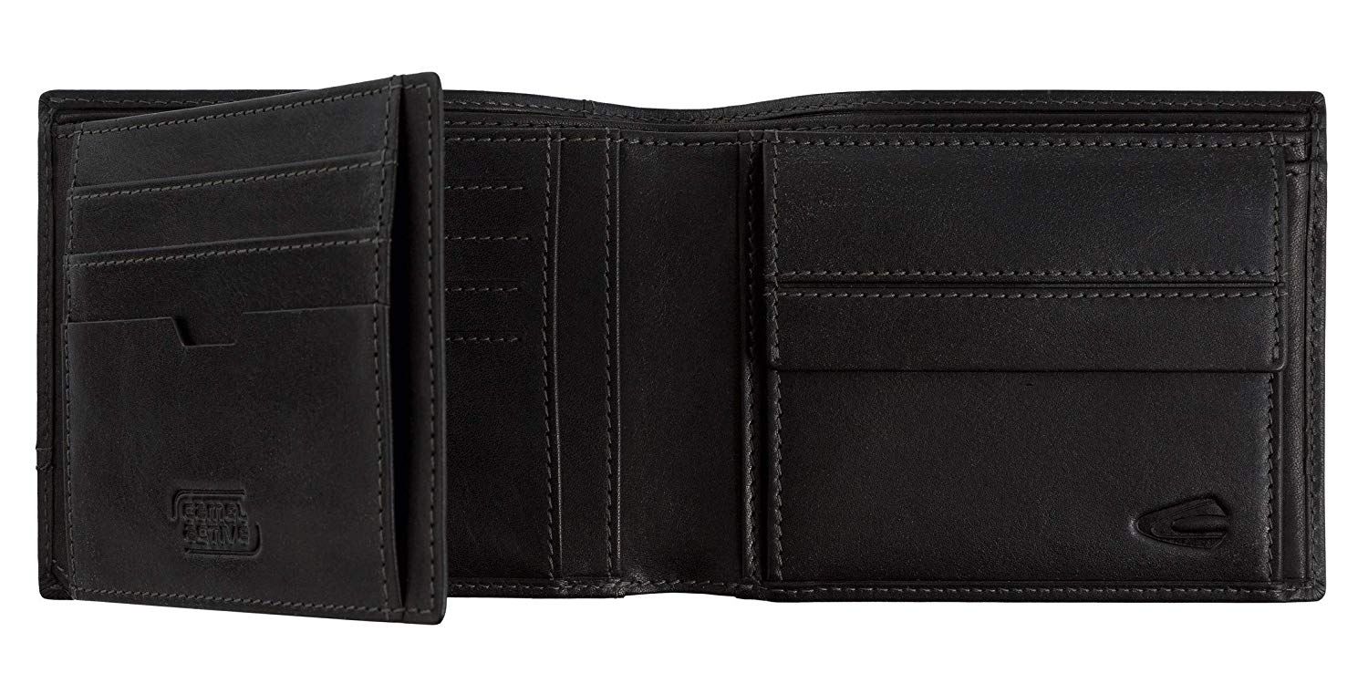 camel active Tokyo Coin Pouch, 12 cm, Black (Schwarz), 12 centimeters - Image 2