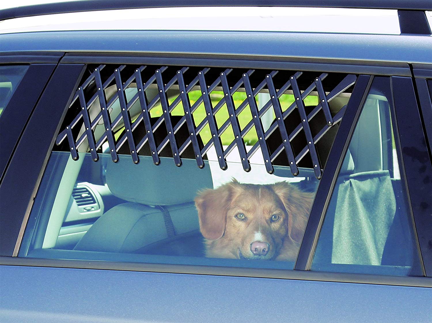 Trixie Valveation Lattice for Cars 30 x 110 cm, Black