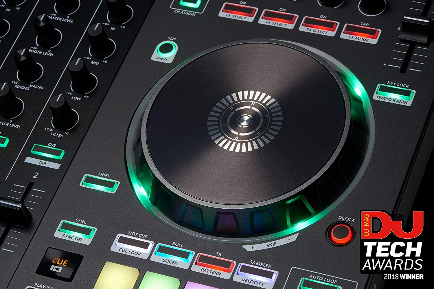 Roland DJ-505 Dj Controller, Two Channels And Deck Select for Up To Four Decks - High-End Dj Controller, Compact Package - Image 4