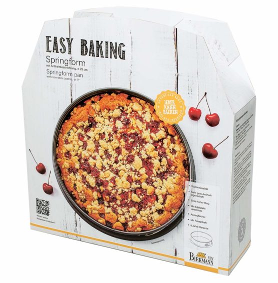 Birkmann Springform pan Easy Baking Ø 28cm, Stainless Steel, Grey, 28 x 28 x 9 cm - Image 3
