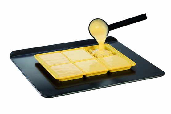 Tescoma Pan for 6 Waffles Delicia Silicone, Assorted, 27.5 x 21.5 x 2 cm - Image 2