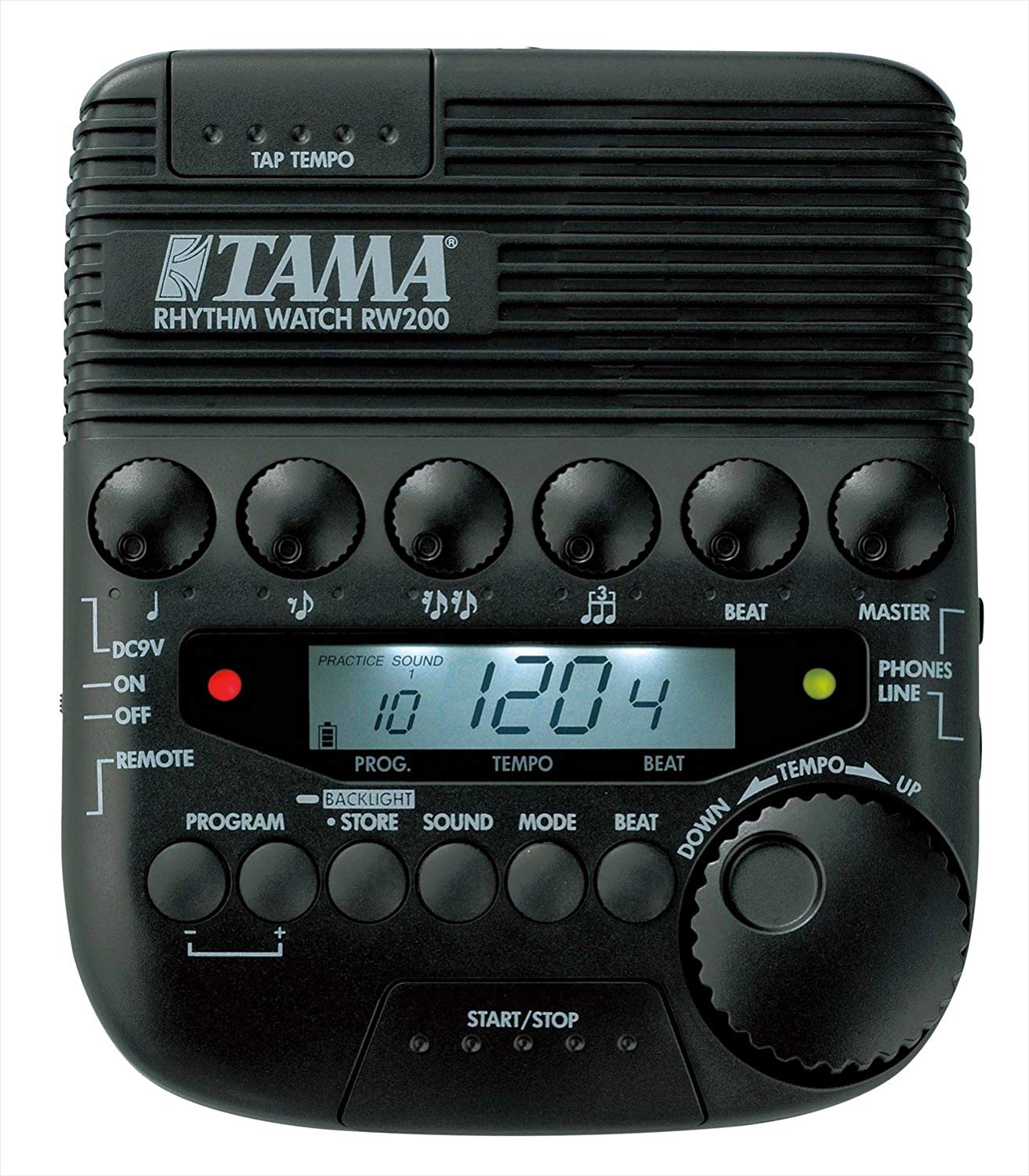 TAMA RW200 Rhythm Watch,Black, SXXL