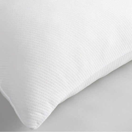 Slumberdown Memory Plus White Pillow Firm Support Designed for Back and Side Sleepers Bed Pillows - Image 4