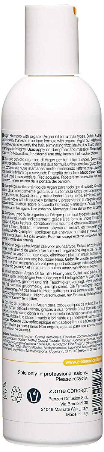 milk_shake Argan Shampoo 300ml, White, 300 ml (Pack of 1) - Image 2